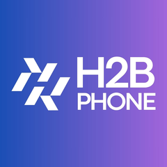 H2B Phone Logo